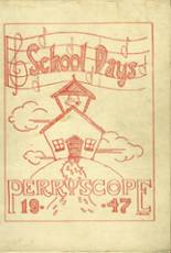 Perry Traditional Academy High School 1947 yearbook cover photo