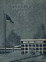 Niles Senior High School 1970 yearbook cover photo