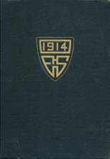 East High School 1914 yearbook cover photo
