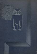 Ironton High School 1938 yearbook cover photo