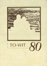 Witt High School 1980 yearbook cover photo