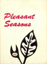 Mt. Pleasant High School 1963 yearbook cover photo
