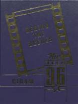 Barberton High School 1996 yearbook cover photo