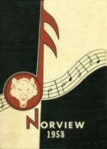 Norwayne High School 1958 yearbook cover photo