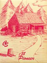 1958 Big Sandy High School Yearbook from Big sandy, Montana cover image