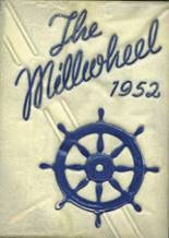 Millburn High School 1952 yearbook cover photo