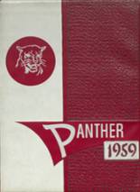 Bertram High School 1959 yearbook cover photo