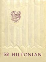 1958 Geraldine High School Yearbook from Geraldine, Alabama cover image