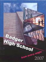 Badger High School 2007 yearbook cover photo