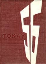 Tokay High School 1956 yearbook cover photo