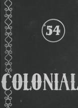 Hempstead High School 1954 yearbook cover photo