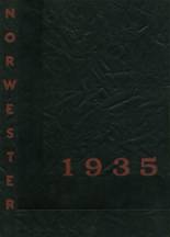 1935 Northwestern High School Yearbook from Detroit, Michigan cover image