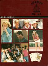 Woodbridge High School 1984 yearbook cover photo