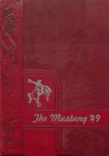 Grapevine High School 1949 yearbook cover photo