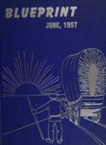 Brooklyn Technical High School 1957 yearbook cover photo