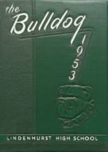 Lindenhurst High School 1953 yearbook cover photo