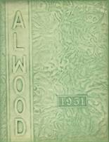 1951 Alwood High School Yearbook from Woodhull, Illinois cover image