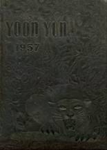 Union High School 1957 yearbook cover photo