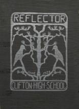 Clifton High School 1929 yearbook cover photo