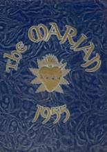 St. Mary High School 1955 yearbook cover photo
