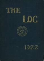 Williston Academy 1922 yearbook cover photo