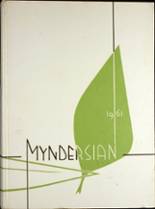 Mynderse Academy 1961 yearbook cover photo