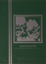 Lincoln Community High School 1985 yearbook cover photo