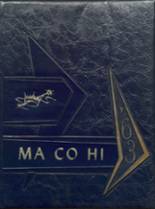 Mason County High School 1963 yearbook cover photo