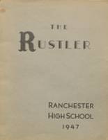 Ranchester High School 1947 yearbook cover photo