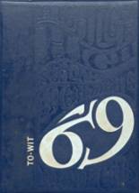 1969 Witt High School Yearbook from Witt, Illinois cover image