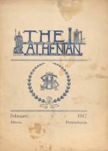 Athens Area High School 1917 yearbook cover photo