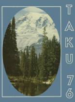 Glacier High School 1976 yearbook cover photo