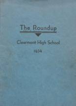 1934 Clearmont High School Yearbook from Clearmont, Wyoming cover image