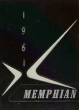 Memphis High School 1961 yearbook cover photo