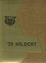 Superior High School 1959 yearbook cover photo