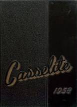 1958 Central Cass High School Yearbook from Casselton, North Dakota cover image