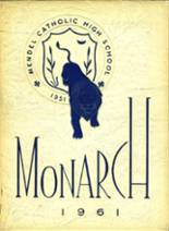 1961 Mendel Catholic Preparatory High School Yearbook from Chicago, Illinois cover image