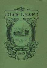 Oakland City High School 1945 yearbook cover photo