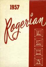 Rogers High School 1957 yearbook cover photo