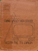 Grand Valley High School 1952 yearbook cover photo