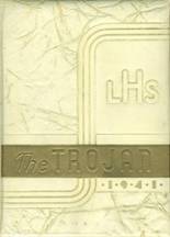 Longmont High School 1941 yearbook cover photo