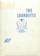 Lourdes High School 1962 yearbook cover photo