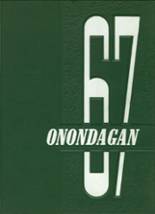 1967 Onondaga High School Yearbook from Nedrow, New York cover image