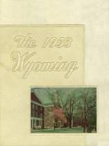 1953 Wyoming Seminary Yearbook from Kingston, Pennsylvania cover image