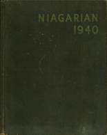 Niagara Falls High School 1940 yearbook cover photo