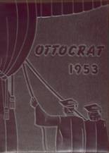 Otto-Eldred Junior Senior High School 1953 yearbook cover photo