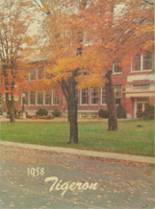 Liberty Center High School 1958 yearbook cover photo