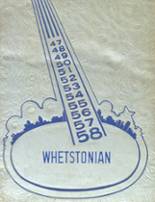 1958 Whetstone High School Yearbook from Columbus, Ohio cover image