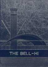 Bellville High School 1963 yearbook cover photo