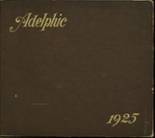 Adelphi Academy 1925 yearbook cover photo